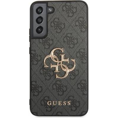 GUESS Гръб Guess PU 4G Metal Logo Case за Samsung Galaxy S23 Plus - Сив