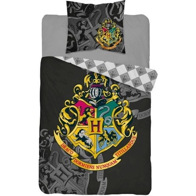 Detexpol Obliečky Harry Potter Black Bavlna 140x200 70x80