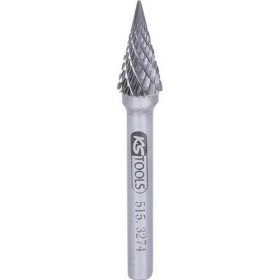 KS Tools 515.3274 frézovacie kolík tvrdokov Dĺžka 65 mm Vonkajší Ø 6 mm Pracovná dĺžka 40 mm Ø hriadeľa 6.0 mm