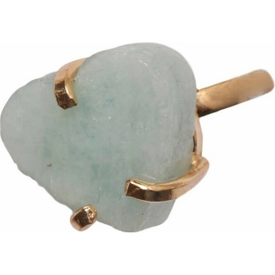 Nefertitis Be Beautiful Akvamarín srdce prsten NF54592