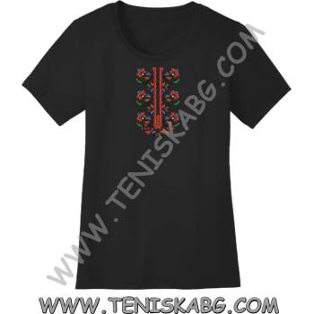 Fruit of the Loom Тениска - Шевица Бродерия 1483