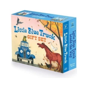 Little Blue Truck 2-Book Gift Set: Little Blue Truck Board Book, Little Blue Truck Leads the Way Board Book | Jill Mcelmurry (ISBN: 9780063314399)