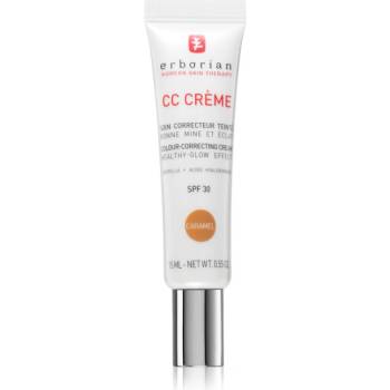 Erborian CC Crème Centella Asiatica CC крем за уеднаквяване тена на лицето SPF 30 цвят Caramel 15ml