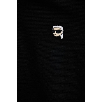 Karl Lagerfeld тениска с яка дамска памучна IKON (B2W17098)