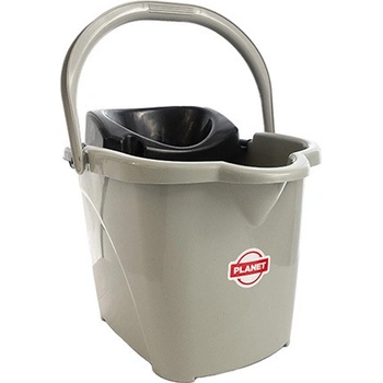 Image 1 of Planet Кофа 15л с цедка и колела сиво (up604/2)