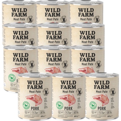Wild Farm Bravčová paštéta 12 x 800 g
