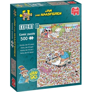 Jumbo - Puzzle Jan van Haasteren Expert 8: Hooray, Jan 90 years! - 500 piese