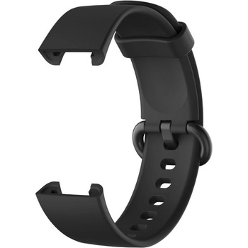 Mobilly каишка за Mi watch lite, силиконова, черна (248 DSS-01-M black)
