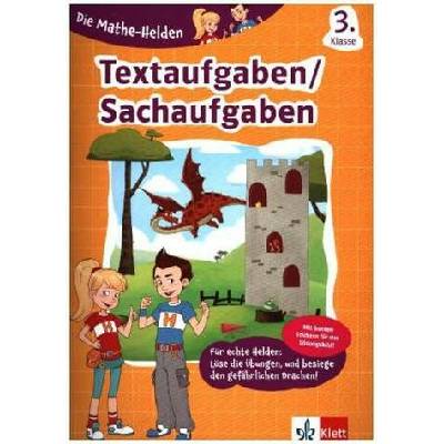 Die Mathe-Helden - Textaufgaben / Sachaufgaben 3. Klasse