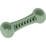 Kerbl Dumbbell - играчка за кучета за апортиране, дъвчене и почистване на зъбите, TPE материал, Зелен, 13, 5 см, Германия - 86241