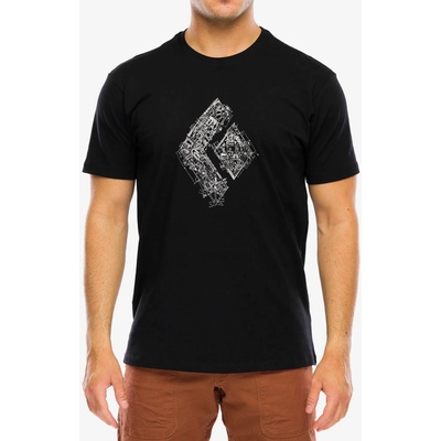 Black Diamond Engineered Diamond SS Tee black
