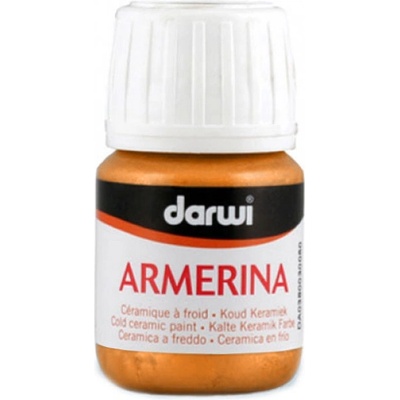Armerina barva na porcelán bez vypalování 30 ml oranžová – Zboží Mobilmania