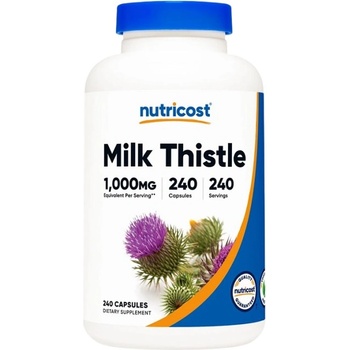 Image 1 of Nutricost Milk Thistle 1000 mg [240 капсули]