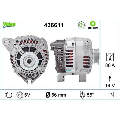 Alternátor VALEO 436611