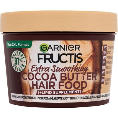 Garnier Fructis Hair Food Cocoa Butter Extra Smoothing Mask от Garnier за Жени Маска за коса 400мл