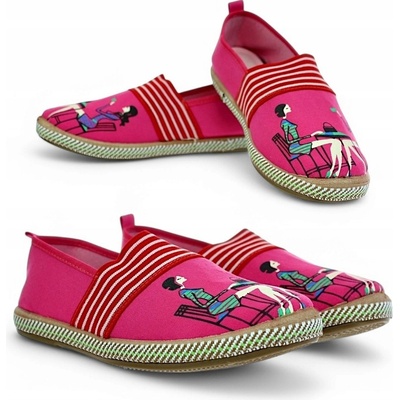 Dětské baleríny školní tenisky pohodlné nazouvací 5629