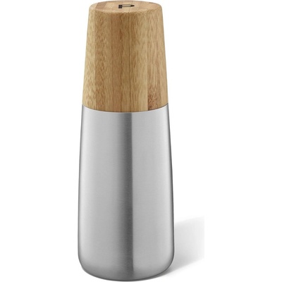 Zack Мелничка за черен пипер BEVO 10 cm, сребърен, неръждаема стомана / бамбук, Zack (ZACK20938)