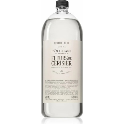L’Occitane Fleurs de Cerisier sprchový gél Refill 500 ml