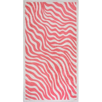 Vitaus Розов килим подходящ за пране 120x180 cm Red Zebra - Vitaus (KRN-6210-Red-120x180)