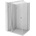 Mexen Mist T окачена душ кабина 110 x 80 см, прозрачно, хром - 8A4T-110-080-01-00 (8A4T-110-080-01-00)
