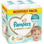 Pampers Пелени Pampers Premium Care - Размер 6, 13-18 kg, 140 броя (1100050904) - baby