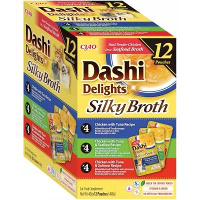 INABA Dashi Delights Silky Broth Chicken mix 12 x 40 g