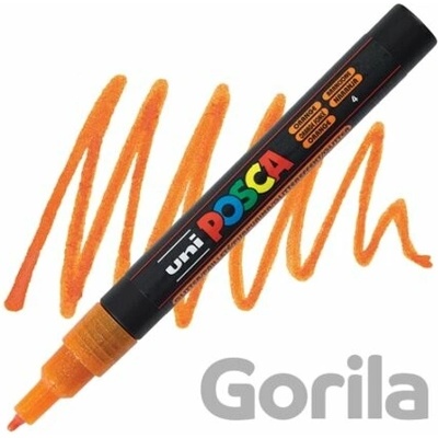 UniPosca PC-3ML lesklá oranžová