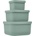 KikkaBoo Комплект кутии за храна KikkaBoo Platinum Silicone - Sage, 3 броя (31302050009)