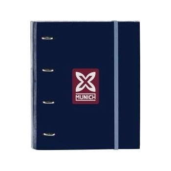 Munich Папка с пръстени Munich Royal Син 27 x 32 x 3.5 cm
