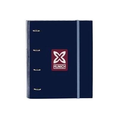 Munich Папка с пръстени Munich Royal Син 27 x 32 x 3.5 cm