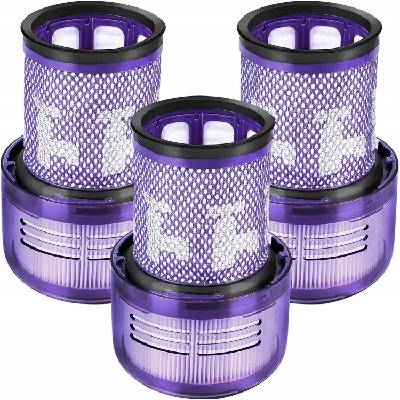 3x UMÝVATEĽNÝ FILTR VZDUCHU PRE DYSON V11 V15 Detect Absolute Animal Total