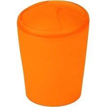 Spirella výklopný odpadkový koš MOVE, oranžový plast, 5 L 10_10476