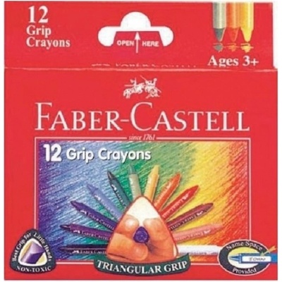 Faber Castell Voskovky Wax Triangular Crayons 12 ks – Zboží Dáma