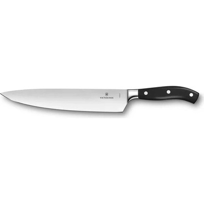 Victorinox 7.7403.25G Grand Maitre Kuchársky nôž, 25 cm, hladká čepeľ, darčekové balenie, čierny