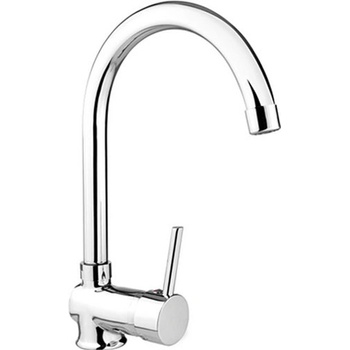 Image 1 of Fildişi Висок смесител за кухненска мивка Андра 105 хром