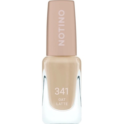 Notino Gel Effect Nail Polish lak na nechty s gélovým efektom 341 Oat Latte 10 ml