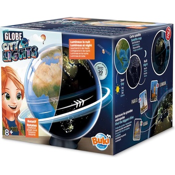 Buki Rotujúci glóbus s nočným režimom