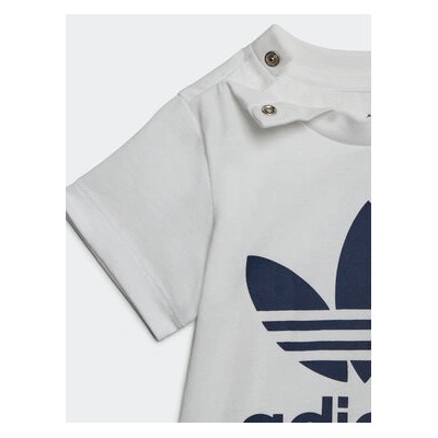 adidas Súprava tričko a športové šortky Trefoil FI8318 Čierna