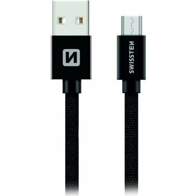 Swissten 71527300 USB/Micro USB, 3m, černý