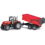 BRUDER 02045 Трактор Massey Ferguson 7480 с ремарке (02045)
