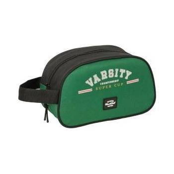 BlackFit8 Пътническа Чантичка BlackFit8 Varsity Черен Зелен 26 x 15 x 12 cm