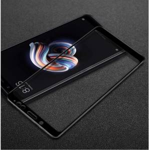  Удароустойчив стъклен протектор марка IMAK за Xiaomi Redmi Note 5 - цвят черен