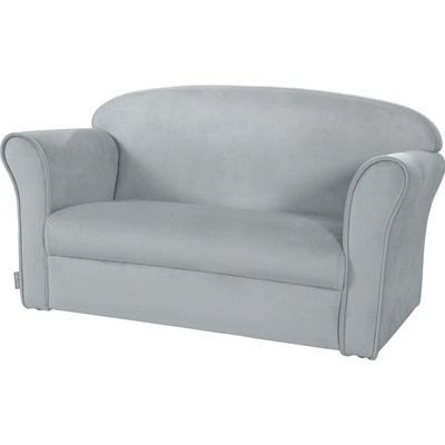 Roba Světle šedá sametová dětská pohovka 78 cm Lil Sofa Roba šedá/light – Hledejceny.cz