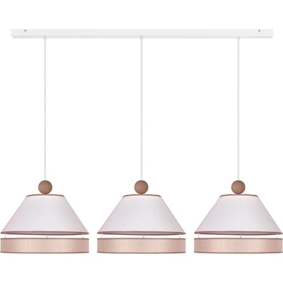 - Пендел AVIGNON 3xE27/15W/230V бял/бежов (DU602051)