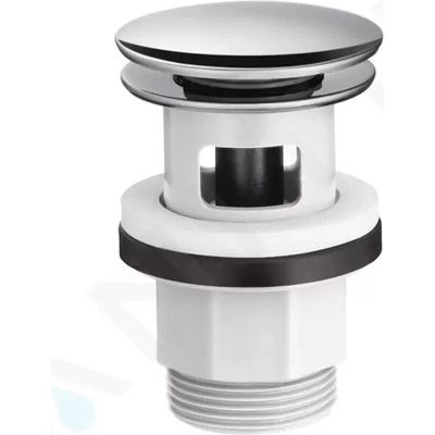Hansgrohe Odtokové soupravy - Odtoková souprava Push-Open pro umyvadlové a bidetové baterie, chrom, 50105000 – Hledejceny.cz