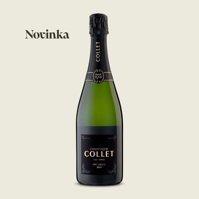 Collet ART DECO BRUT champagne 0,75 l