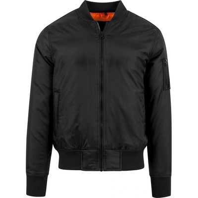Build your Brand bunda BY 030 bomber Černá