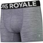Mons Royale Мъжко мериносово термобельо Mons Royale Hold 'em Shorty Boxer Merino base layer - Grey Heather (015-0871-1812)