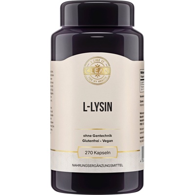 i like it clean L-лизин - 270 капсули