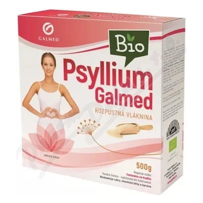 Galmed Psyllium rozpustná vláknina BIO 500 g